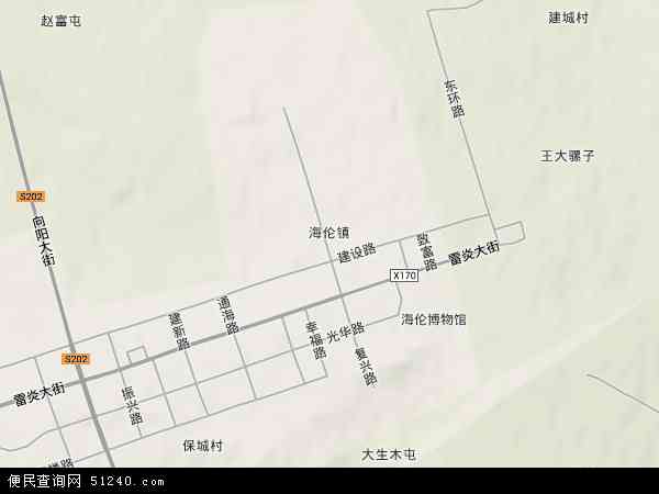 黑龙江省 绥化市 海伦市 海伦镇 本站收录有:2021海伦镇卫星地图高清