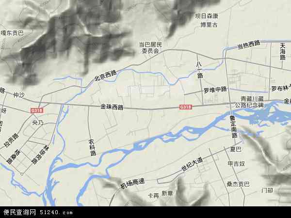 金珠西路地形图 - 金珠西路地形图高清版 - 2024年金珠西路地形图
