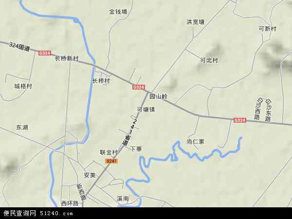 中国 广东省 汕尾市 海丰县 可塘镇 本站收录有:2021可塘镇卫星地图