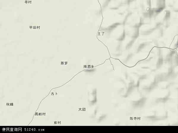 南泗乡地形图 - 南泗乡地形图高清版 - 2024年南泗乡地形图