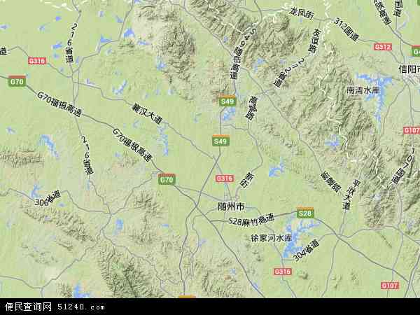 中国 湖北省 随州市 随县本站收录有:2021随县卫星地图高清版,随县