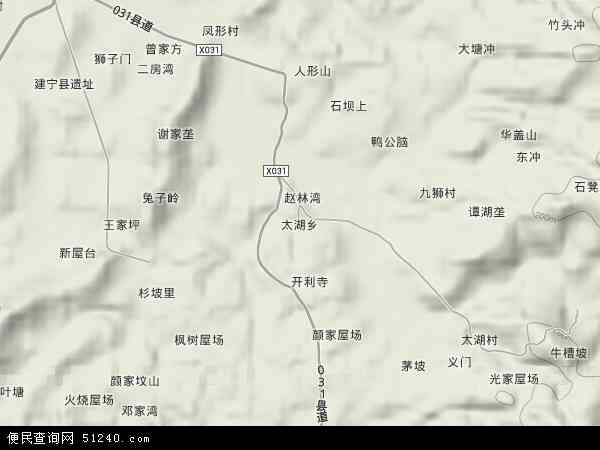 太湖乡地形图 - 太湖乡地形图高清版 - 2024年太湖乡地形图