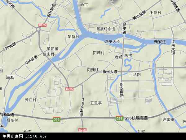 阳湖镇地形图 - 阳湖镇地形图高清版 - 2024年阳湖镇地形图