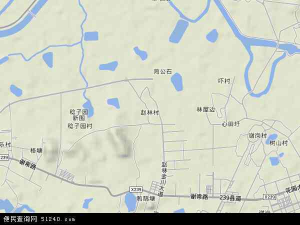 赵林村地形图 - 赵林村地形图高清版 - 2024年赵林村地形图