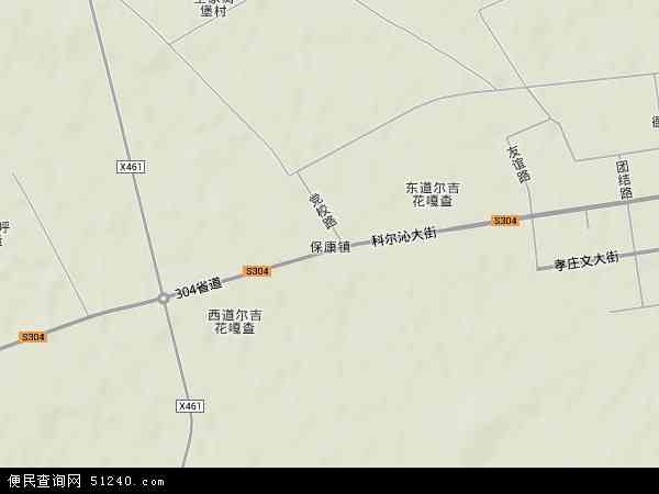 保康镇地形图 - 保康镇地形图高清版 - 2024年保康镇地形图