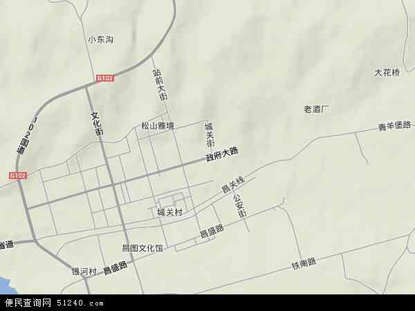中国 辽宁省 铁岭市 昌图县 昌图镇本站收录有:2021昌图镇卫星地图