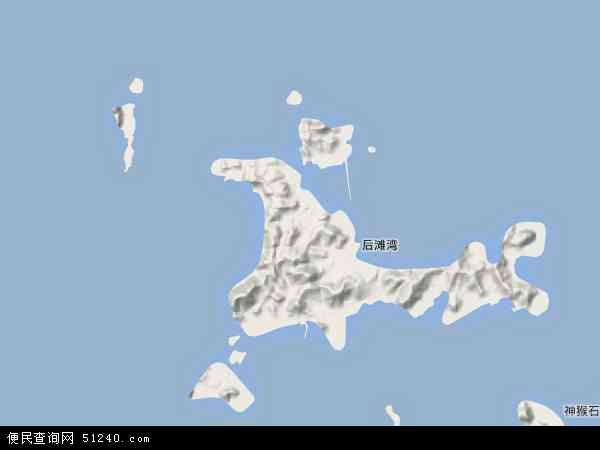 嵊泗县地形图 - 嵊泗县地形图高清版 - 2024年嵊泗县地形图