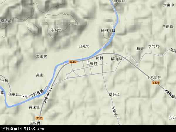 杭垓镇地形图 - 杭垓镇地形图高清版 - 2024年杭垓镇地形图