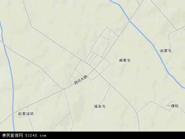 泗河镇地形图 - 泗河镇地形图高清版 - 2024年泗河镇地形图