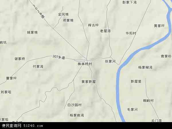 浯溪河乡地形图 - 浯溪河乡地形图高清版 - 2024年浯溪河乡地形图