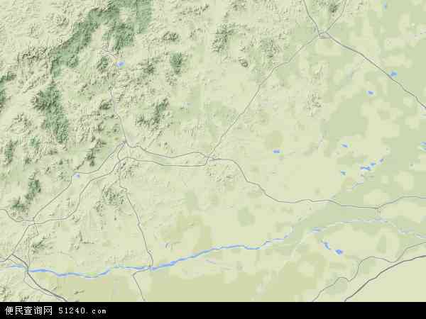 阿鲁科尔沁旗地形图 - 阿鲁科尔沁旗地形图高清版 - 2024年阿鲁科尔沁旗地形图