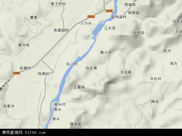 中国 湖南省 怀化市 溆浦县 低庄镇 本站收录有:2021低庄镇卫星地图