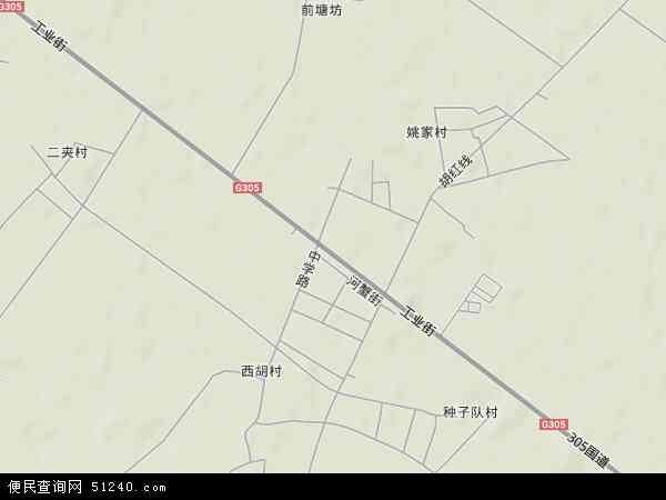 胡家镇地形图 - 胡家镇地形图高清版 - 2024年胡家镇地形图
