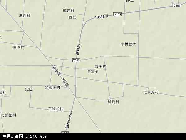 山东省 菏泽市 郓城县 李集乡 本站收录有:2021李集乡卫星地图高清版