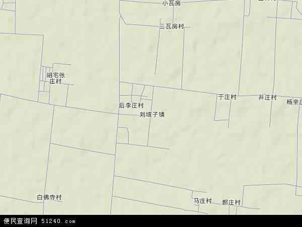 刘垓子镇地形图 - 刘垓子镇地形图高清版 - 2024年刘垓子镇地形图