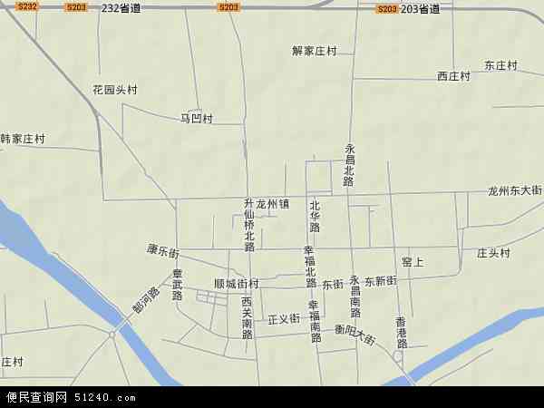 龙州镇地形图 - 龙州镇地形图高清版 - 2024年龙州镇地形图