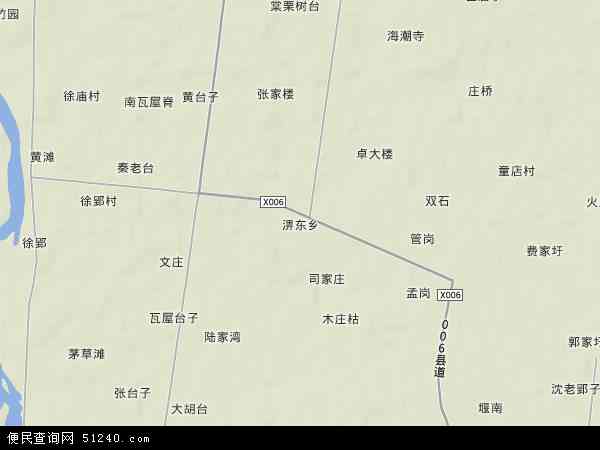 淠东乡地形图 - 淠东乡地形图高清版 - 2024年淠东乡地形图