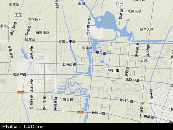 上海西路地形图 - 上海西路地形图高清版 - 2024年上海西路地形图