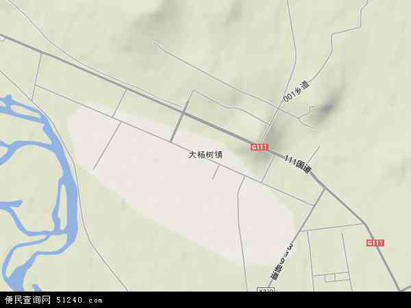 大杨树镇地形图 - 大杨树镇地形图高清版 - 2024年大杨树镇地形图