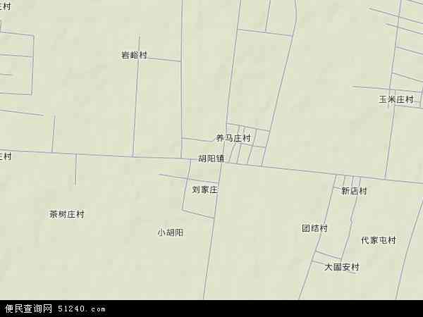 胡阳镇地形图 - 胡阳镇地形图高清版 - 2024年胡阳镇地形图