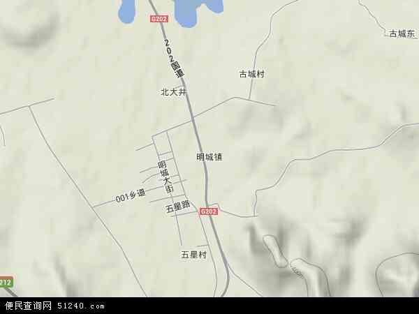 中国 吉林省 吉林市 磐石市 明城镇本站收录有:2021明城镇卫星地图