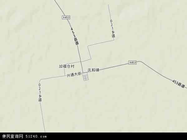 庆和镇地形图 - 庆和镇地形图高清版 - 2024年庆和镇地形图