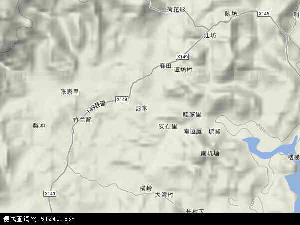 神泉乡地形图 - 神泉乡地形图高清版 - 2024年神泉乡地形图