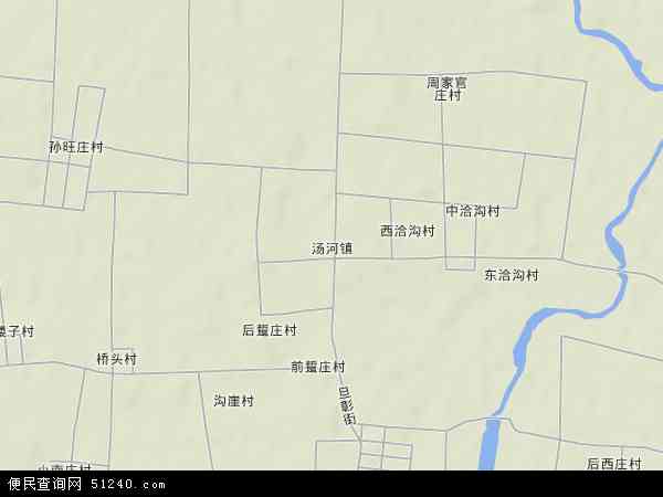 汤河镇地形图 - 汤河镇地形图高清版 - 2024年汤河镇地形图