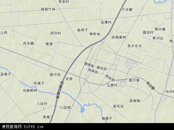 王泗镇地形图 - 王泗镇地形图高清版 - 2024年王泗镇地形图