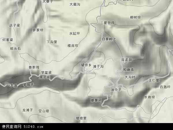 望京乡地形图 - 望京乡地形图高清版 - 2024年望京乡地形图