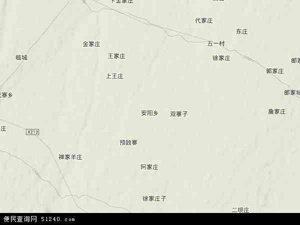 安阳乡地形图 - 安阳乡地形图高清版 - 2024年安阳乡地形图