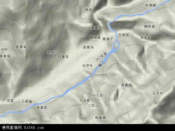 中国 四川省 巴中市 南江县 关坝乡本站收录有:2021关坝乡卫星地图