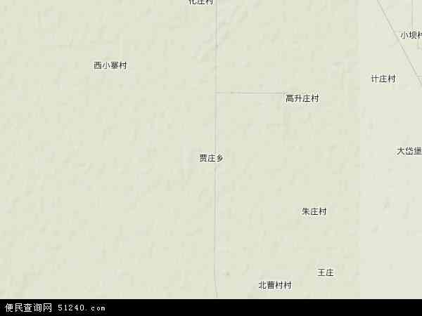 贾庄乡地形图 - 贾庄乡地形图高清版 - 2024年贾庄乡地形图