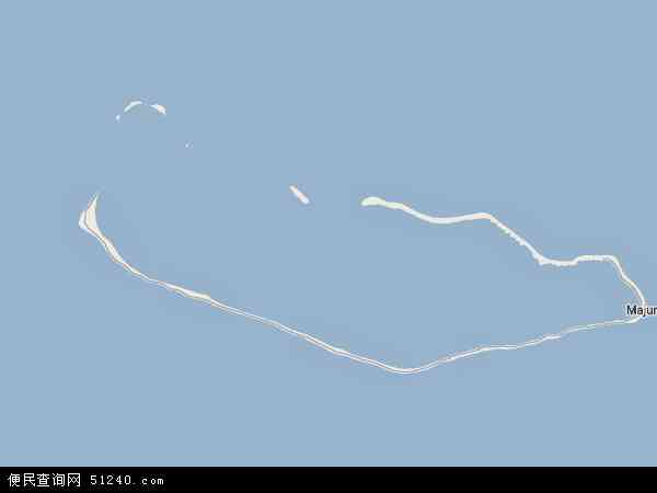 马绍尔群岛地形图 - 马绍尔群岛地形图高清版 - 2024年马绍尔群岛地形图
