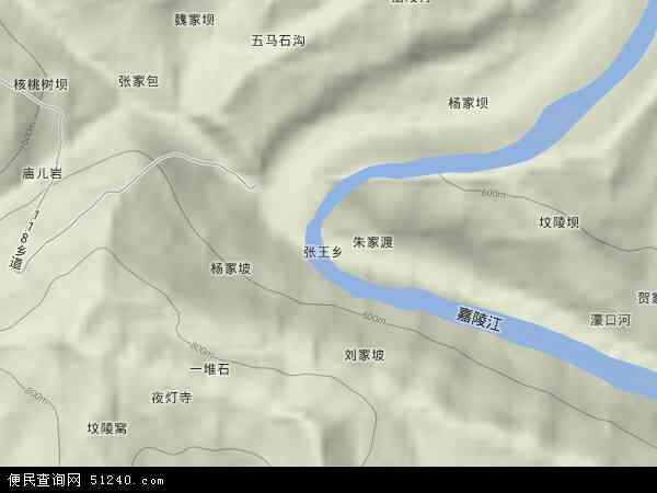 张王乡地形图 - 张王乡地形图高清版 - 2024年张王乡地形图