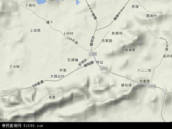凤阳乡地形图 - 凤阳乡地形图高清版 - 2024年凤阳乡地形图