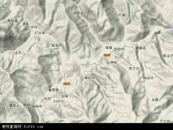 姜州镇地形图 - 姜州镇地形图高清版 - 2024年姜州镇地形图