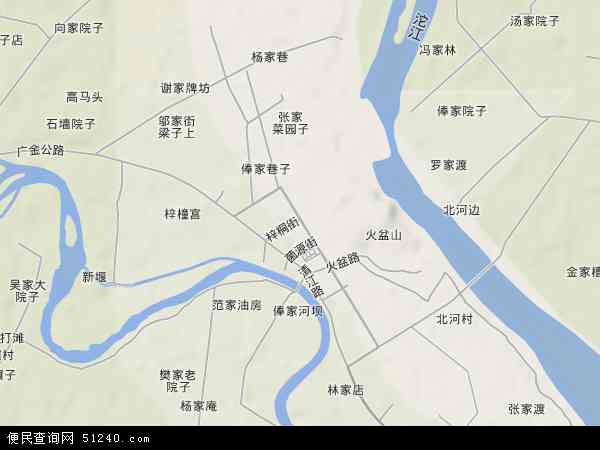 清江镇地形图 - 清江镇地形图高清版 - 2024年清江镇地形图