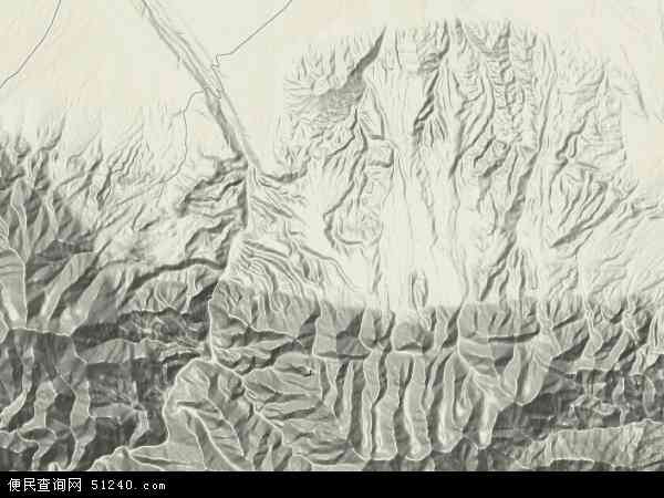 赛力克提牧场地形图 - 赛力克提牧场地形图高清版 - 2024年赛力克提牧场地形图