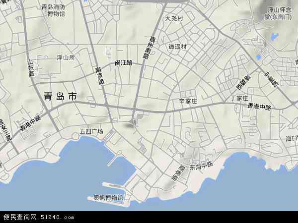 香港中路地形图 - 香港中路地形图高清版 - 2024年香港中路地形图