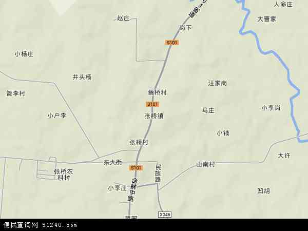 中国 安徽省 滁州市 定远县 张桥镇 本站收录有:2021张桥镇卫星地图