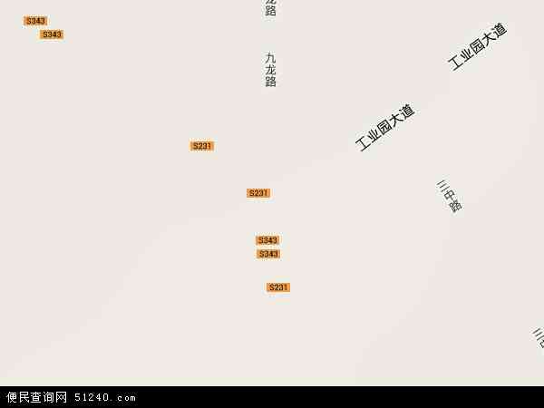 九龙工业园地形图 - 九龙工业园地形图高清版 - 2024年九龙工业园地形图