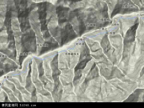 甘肃省 陇南市 文县 铁楼藏族乡本站收录有:2021铁楼藏族乡卫星地图