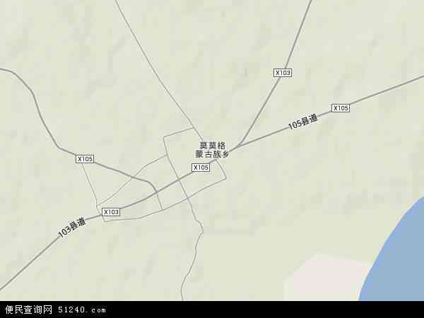 莫莫格蒙古族乡地形图 - 莫莫格蒙古族乡地形图高清版 - 2024年莫莫格蒙古族乡地形图