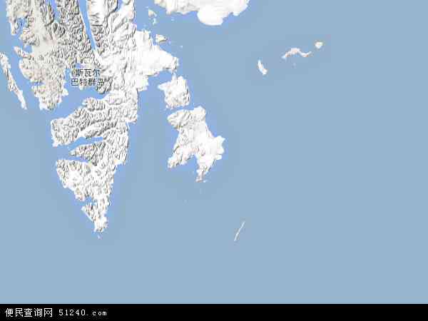 斯瓦尔巴特群岛地形图 - 斯瓦尔巴特群岛地形图高清版 - 2024年斯瓦尔巴特群岛地形图