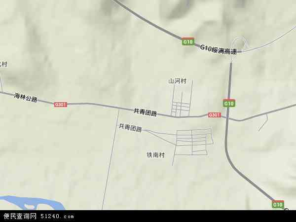 海南朝鲜族乡地形图 - 海南朝鲜族乡地形图高清版 - 2024年海南朝鲜族乡地形图