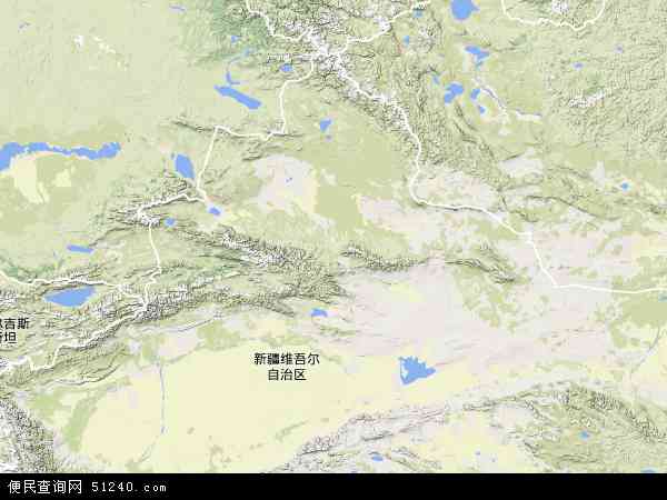 新疆维吾尔自治区地形图 - 新疆维吾尔自治区地形图高清版 - 2024年新疆维吾尔自治区地形图