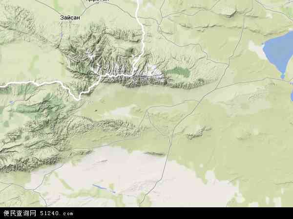和布克赛尔蒙古自治县地形图 - 和布克赛尔蒙古自治县地形图高清版 - 2024年和布克赛尔蒙古自治县地形图