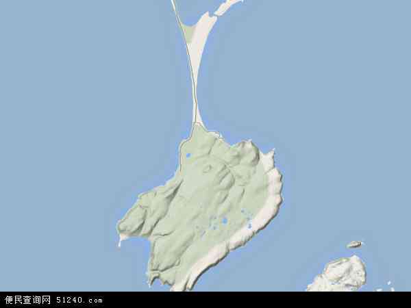 圣皮埃尔和米克隆群岛地形图 - 圣皮埃尔和米克隆群岛地形图高清版 - 2024年圣皮埃尔和米克隆群岛地形图