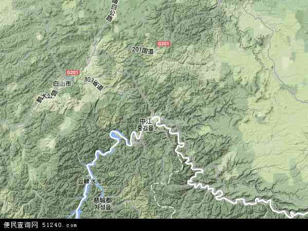 临江硅藻土工业集中区卫星地图 临江硅藻土工业集中区高清航拍